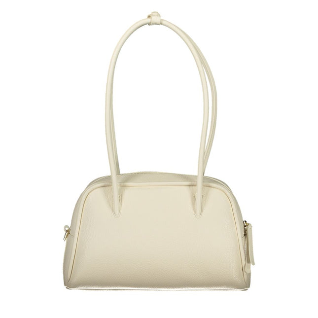 Coccinelle White Leather Handbag