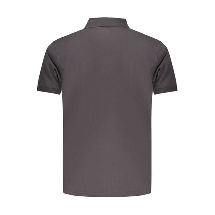 Timberland Black Cotton Men Polo Shirt