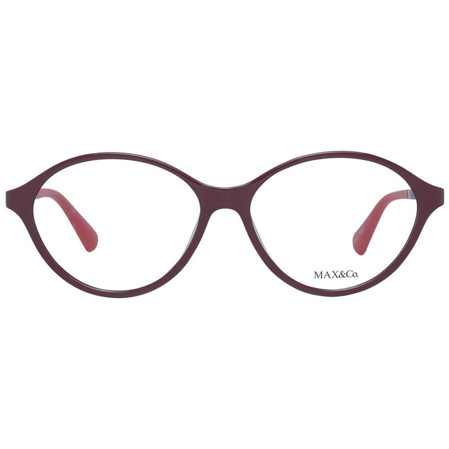 Max & Co Burgundy Plastic Glasses (Frames)