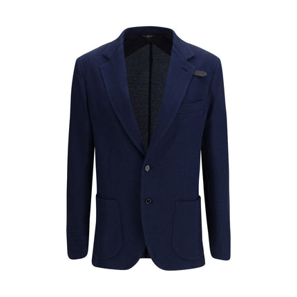Brioni Black Silk Blazer