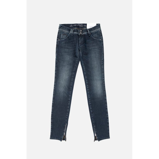 Gas Blue Cotton Jeans Denim