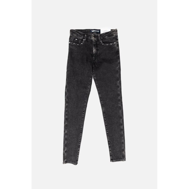 Gas Gray Cotton Skinny Jeans