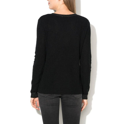 Gas Black Polyacrylic Sweatshirt