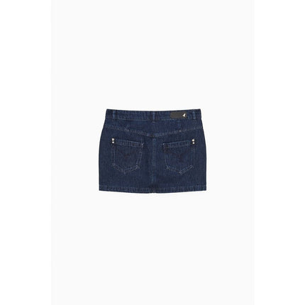Patrizia Pepe Blue Denim Skirt