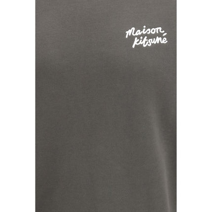 Maison Kitsuné Brown Cotton Sweatshirt