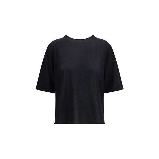Loulou De Saison Black Cashmere T-Shirt