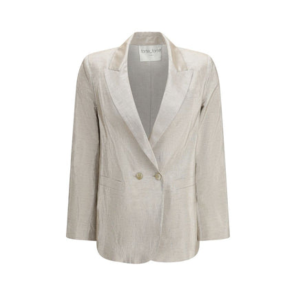 Forte_Forte Silver Cotton Blazer