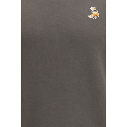 Maison Kitsuné Brown Cotton Sweatshirt