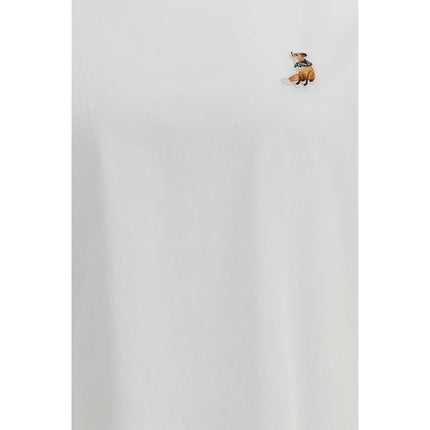 Maison Kitsuné White Cotton T-Shirt