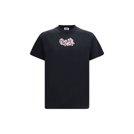 GCDS Gray Cotton T-Shirt