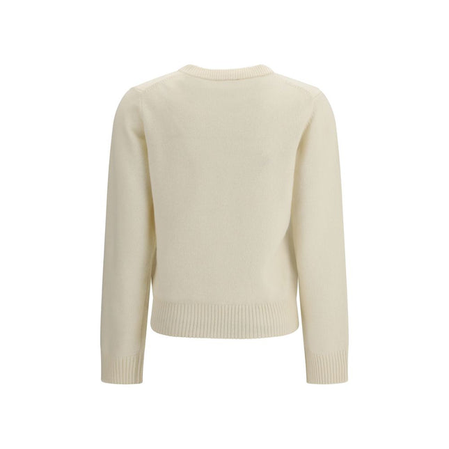Ganni Beige Wool Oves Aries Sweatshirt
