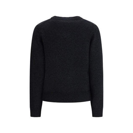 Ganni Gray Polyamide Sweatshirt