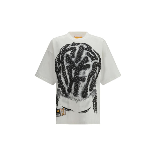 PDF Channel White Cotton T-Shirt