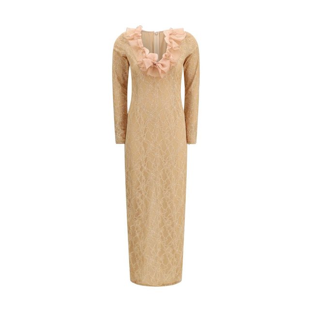 Alessandra Rich Multicolor Polyamide Cocktail Dress