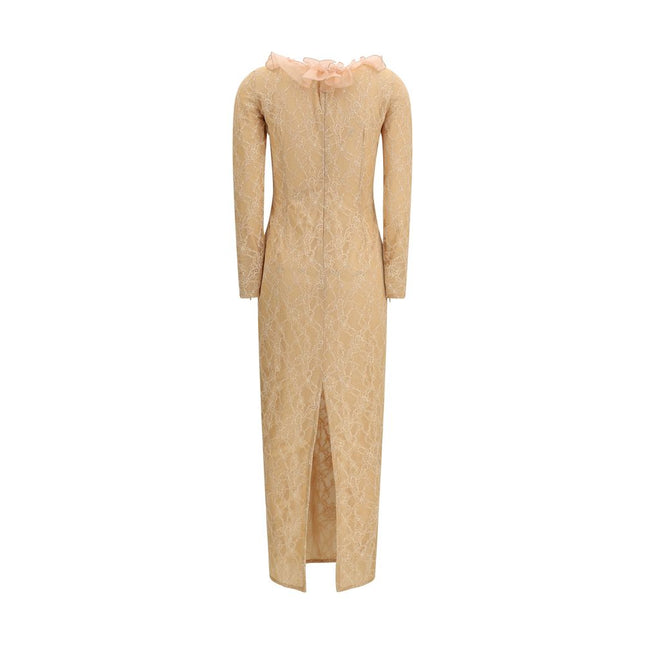 Alessandra Rich Multicolor Polyamide Cocktail Dress
