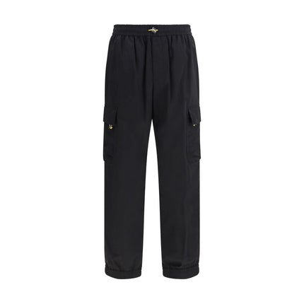 Fendi Black Polyamide Cargo Pants