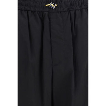 Fendi Black Polyamide Cargo Pants