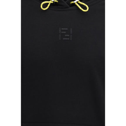 Fendi Black Cotton Sweatshirt