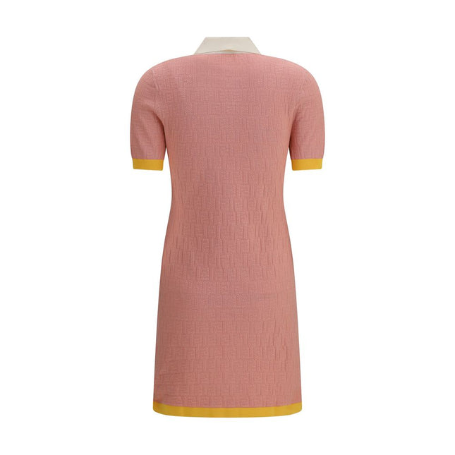 Fendi Multicolor Polyamide Casual Dress
