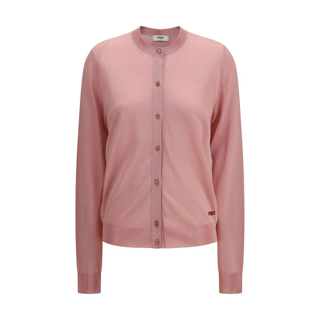 Fendi Multicolor Viscose Cardigan