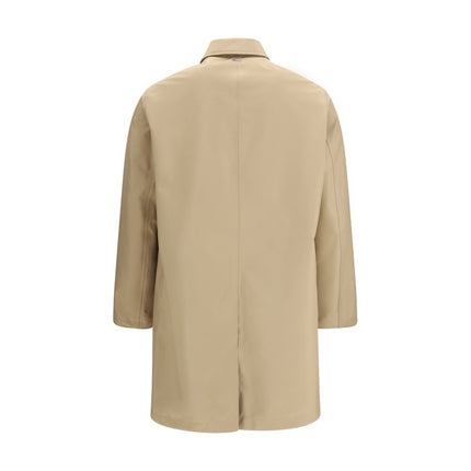 Herno Beige Polyester Trench Coat