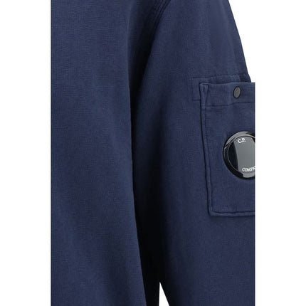 C.P. Company Blue Cotton Sweatshirt