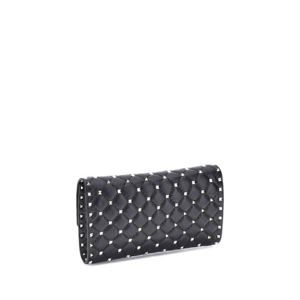 Valentino Garavani Black Lamb Ovis Aries Aries Shoulder Bag
