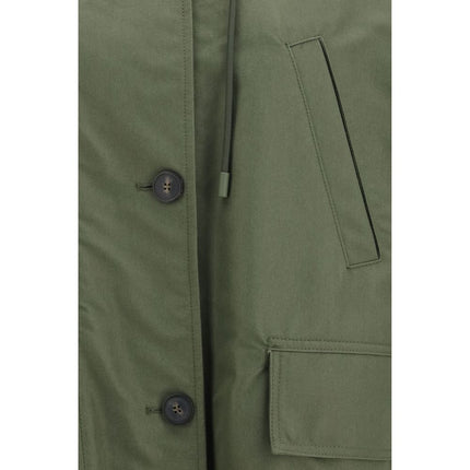 Max Mara Bicolor Cotton Trench Coat