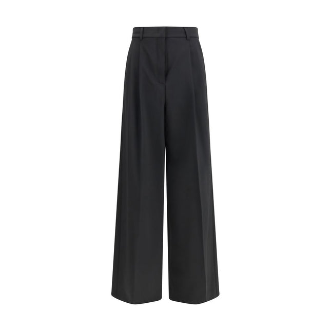 Max Mara Black Polyester Pants