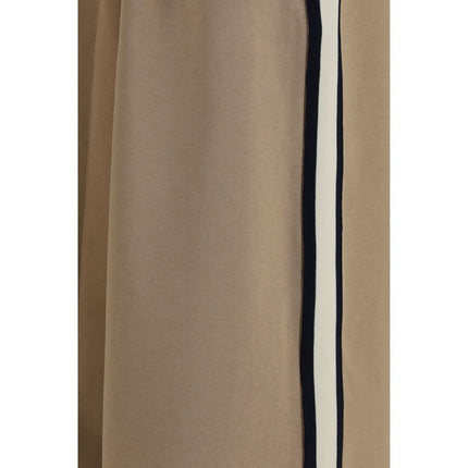 Max Mara Beige Cotton Casual Pants