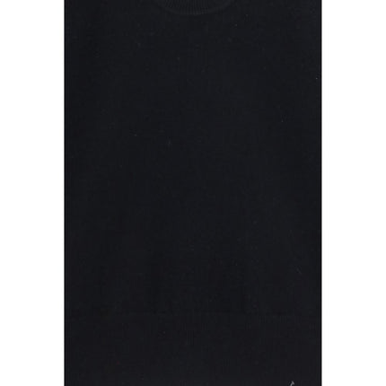 Extreme Cashmere Black Elastane Sleeveles Sweater