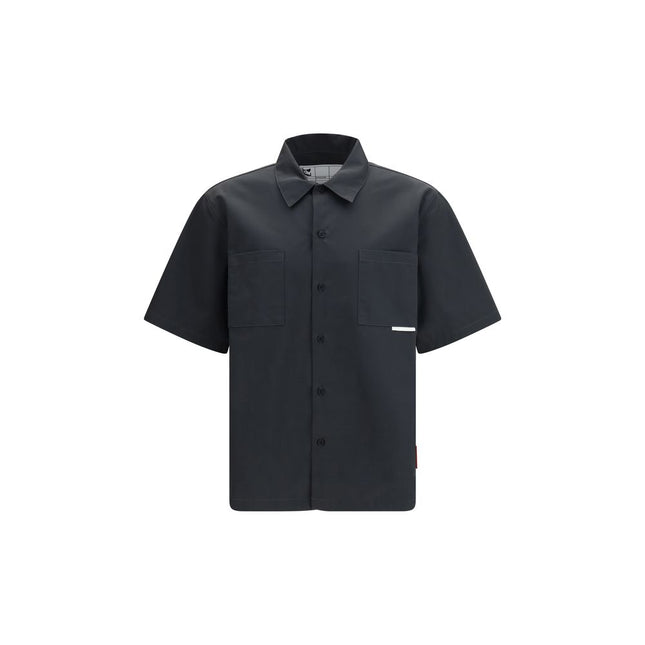GR10K Black Cotton Shortsleeve Shirt