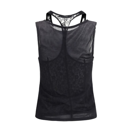 Our Legacy Black Cotton Tank Tops