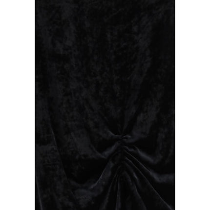 Valentino Black Viscose Long Skirt