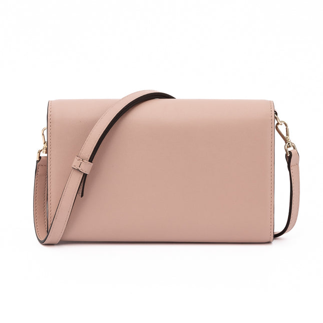 Jimmy Choo Podwer Pink Avenue Leather Shoulder Strap Bag