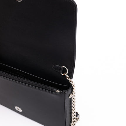 Jimmy Choo Black Leather Crossbody Bag