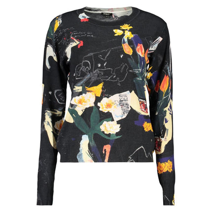 Desigual Black Viscose Women's Sweater
