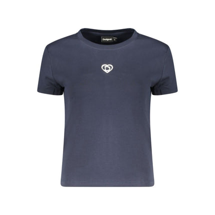 Desigual Blue Cotton Women's T-Shirt