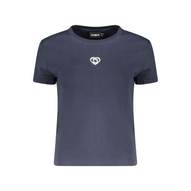 Desigual Blue Cotton Women's T-Shirt