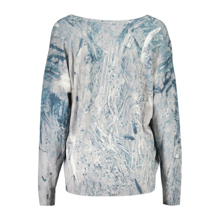 Desigual Azzurro Viscosa Woman Sweater