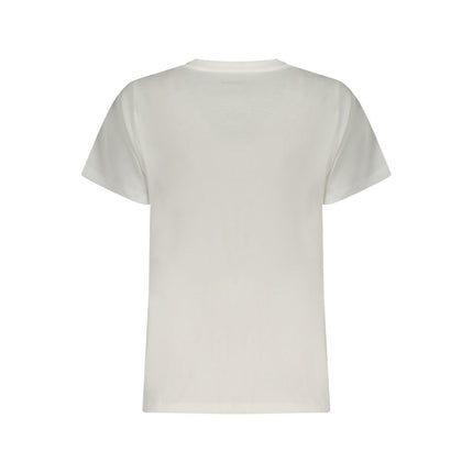 Pepe Jeans Bianco Cotton Womens T-Shirt