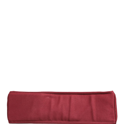 SIF JAKOBS Burgundy Cotton Canvas Shopping Tote Women Borse  Jewellery Bag