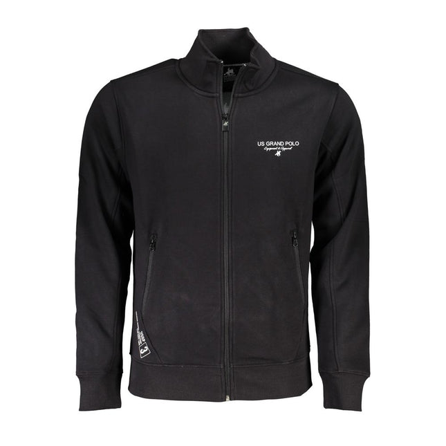 U.S. Grand Black Cotton Men's Sweatshirt