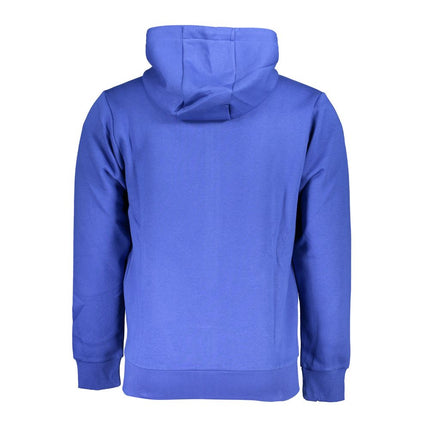 U.S. Grand Blue Cotton Men Hoodie