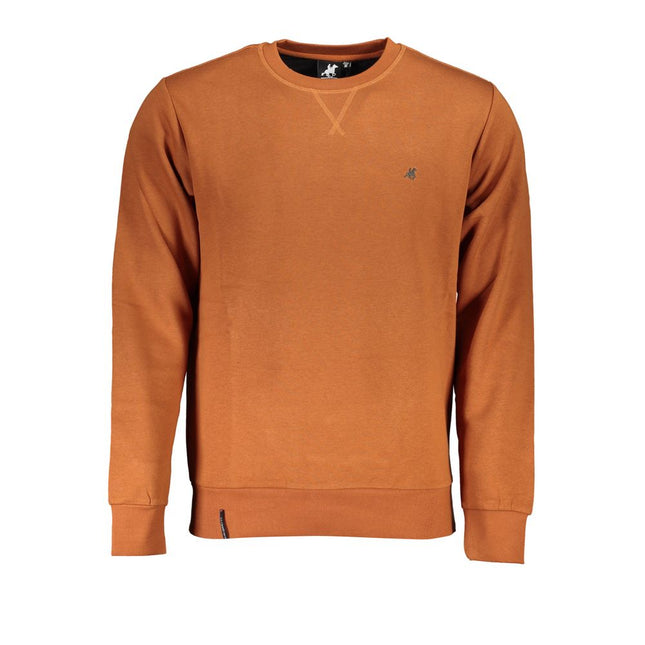 U.S. Grand Marrone Cotton Men Sweatshirt