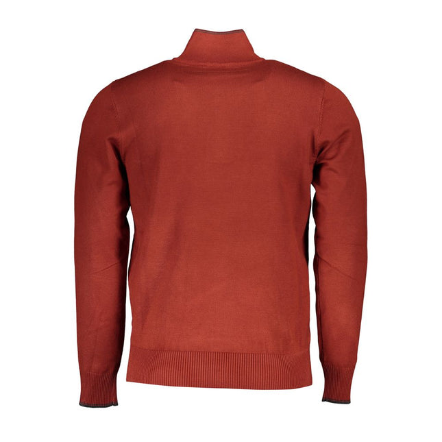 U.S. Grand Blue Viscose Mens Sweater