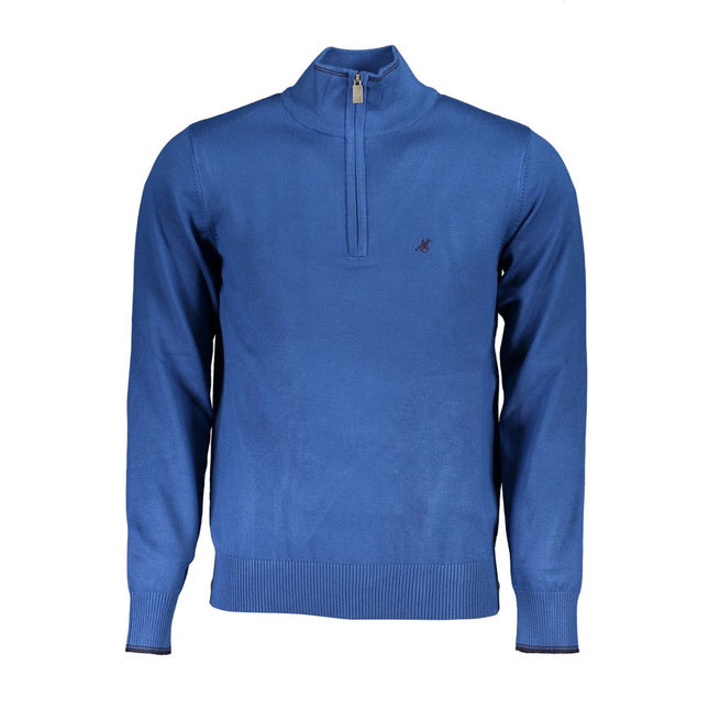 U.S. Grand Blue Viscose Men's Sweater