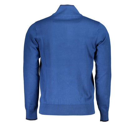 U.S. Grand Blue Viscose Men's Sweater