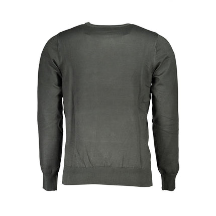 U.S. Grand Green Viscose Men's Sweater