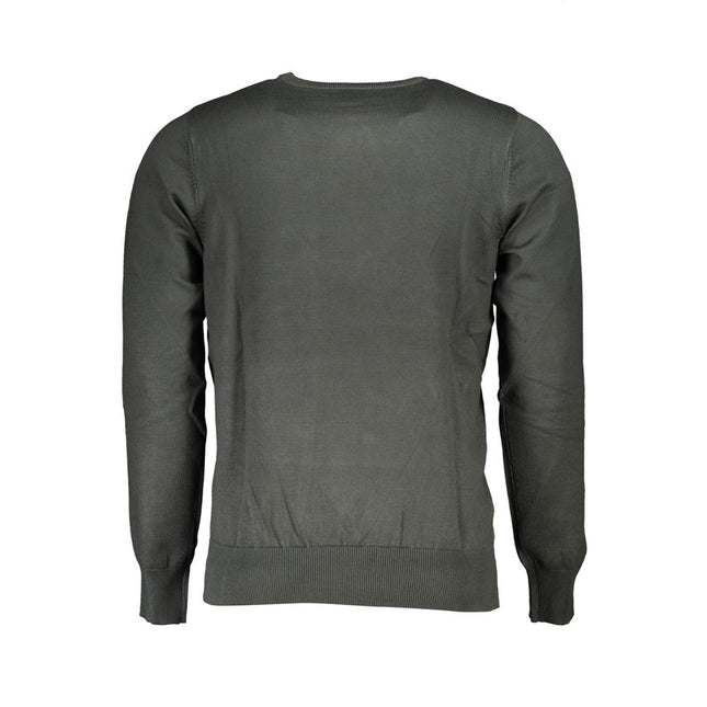 U.S. Grand Green Viscose Men's Sweater
